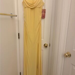 Emerald Sundae Yellow Maxi Dress